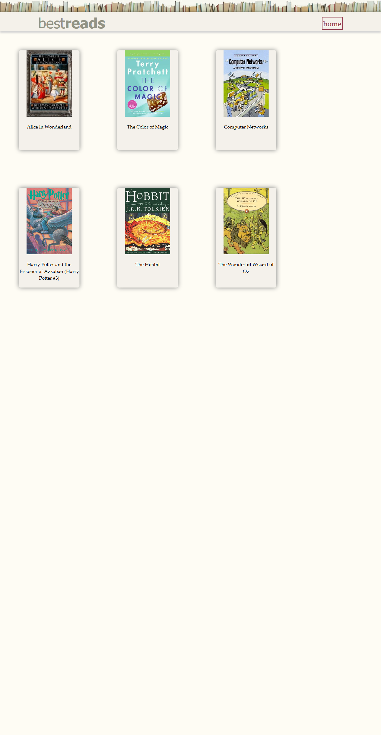 CSE154 Homework Assignment 6: Book Review solved