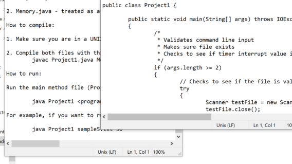 CS4348 Project #1: Exploring Multiple Processes and IPC solved