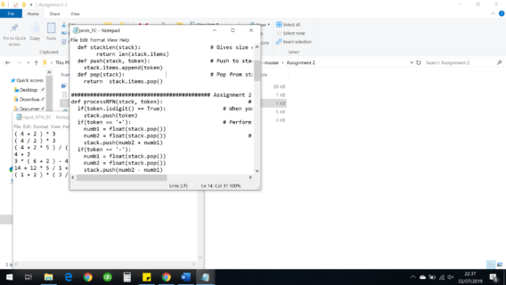 CSE 3302 Programming Assignment 02 – RPN Calculator using Python solved