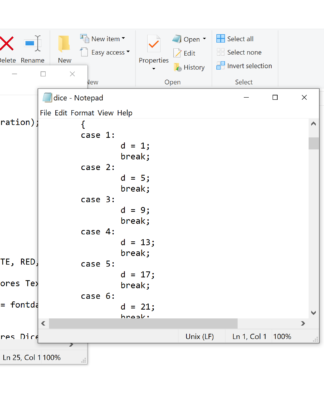 CS1372 Homework 5: Craps solution