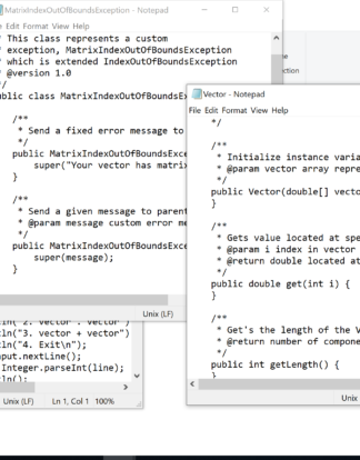 Linear Algebra solution