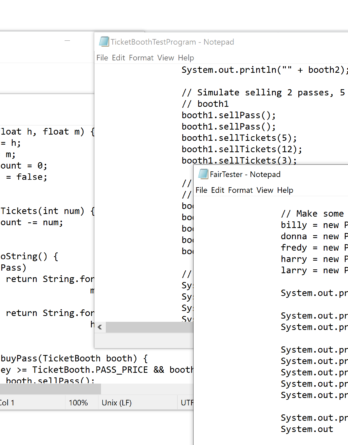 COMP1406 - Assignment #2 solution · jarviscodinghub